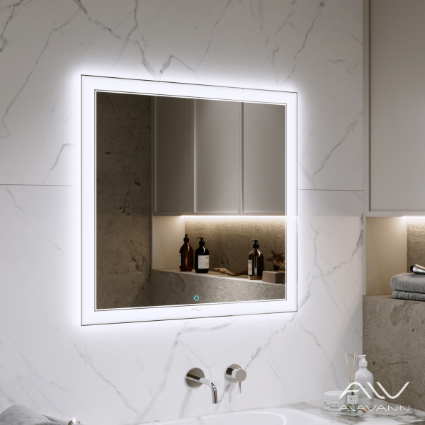 Зеркало Bella Lux 70 с подсветкой - изображение 2