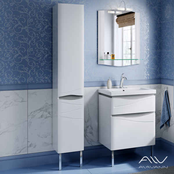 Шкаф-пенал Silvia 30 белый - изображение 2