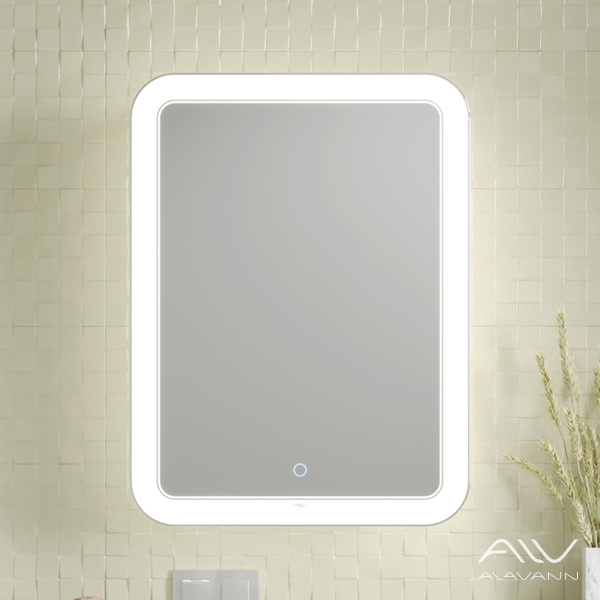 Зеркальный шкаф Vanda Lux 60 белый - изображение 3