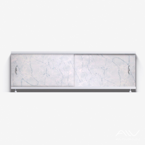 Экран под ванну Классик 150 серый мрамор - изображение 1