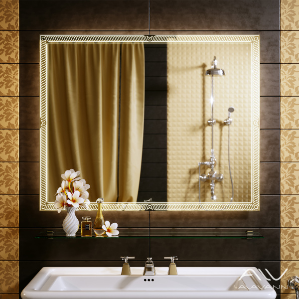 Зеркало Sonata 100 с подсветкой - изображение 1