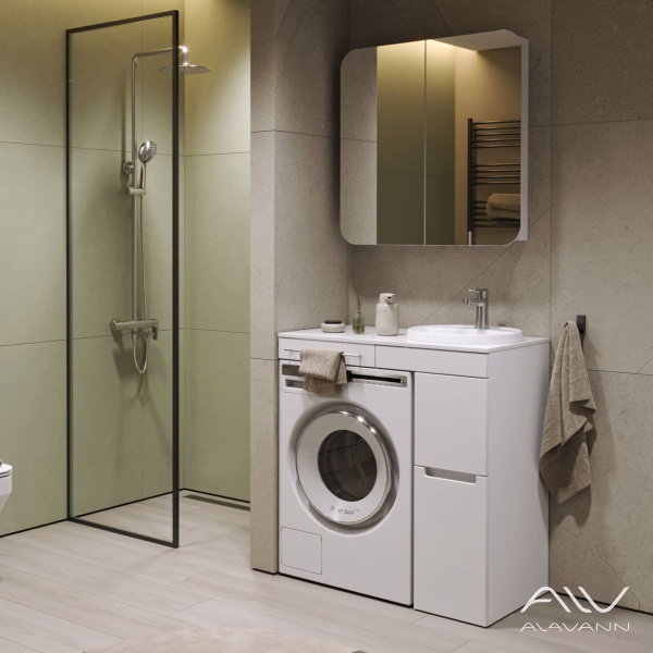 Комплект мебели Cosmetic 95 белый - изображение 1