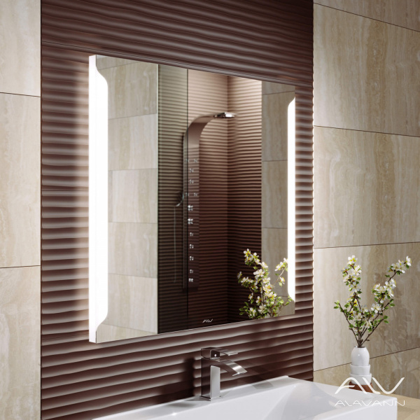 Зеркало Teneri 80 с подсветкой - изображение 3