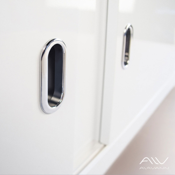 Экран под ванну раздвижной (купе) 180 см МДФ белый - изображение 3