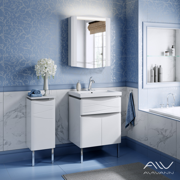 Комплект мебели Silvia 60/2 белый - изображение 1