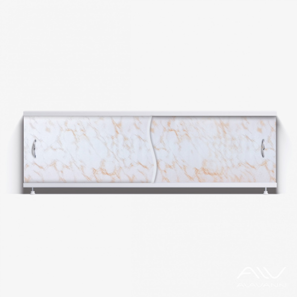 Экран под ванну Премьер 170 коричневый камень - изображение 1