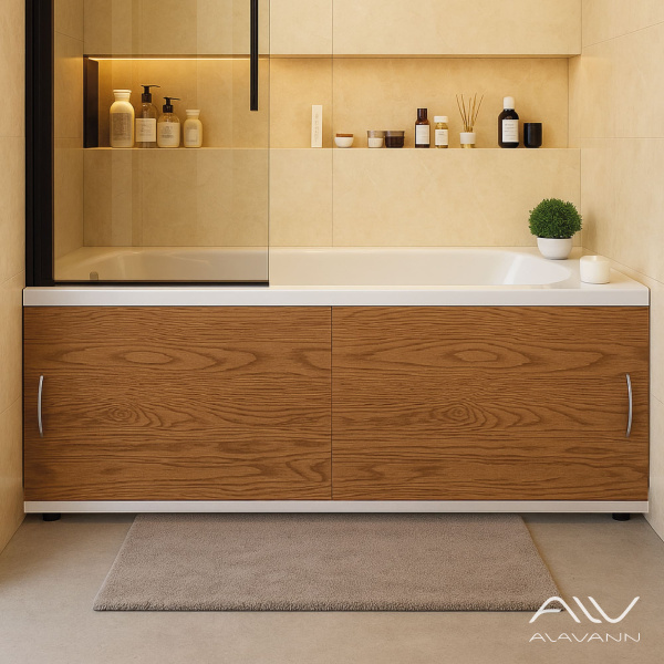 Экран под ванну Classic 150 дуб светлый - изображение 1