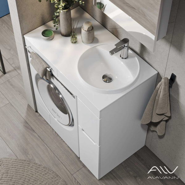 Комплект мебели Cosmetic 90 белый - изображение 2