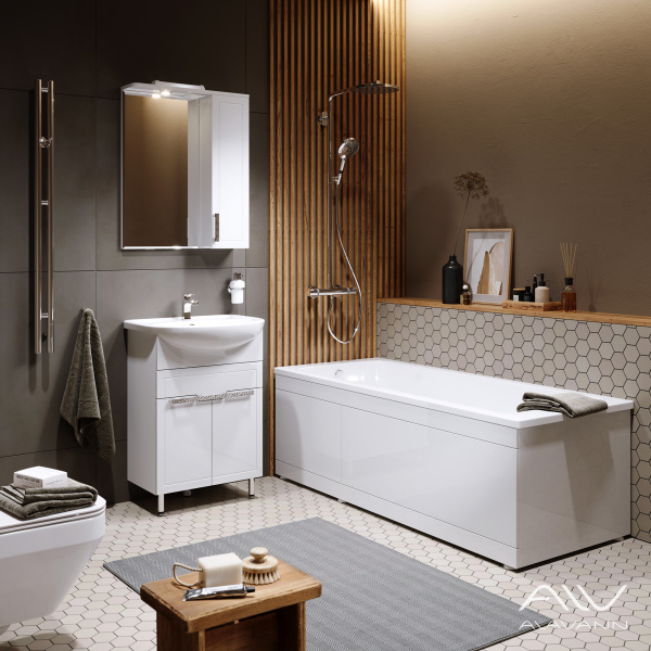 Тумба с раковиной Vittoria 60 белая - изображение 6