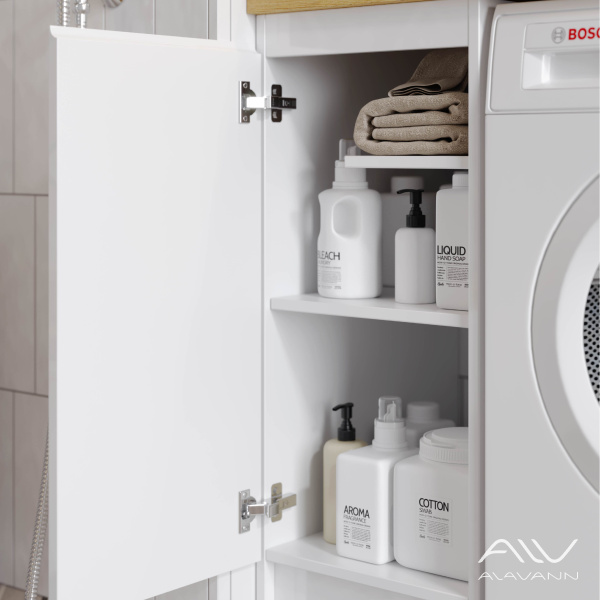 Комплект тумба  Soft 100 левая, столешница МДФ с умывальником Купер - изображение 4