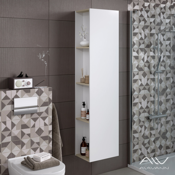 Шкаф-пенал Univers 40 белый - изображение 1