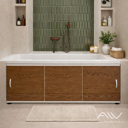 Экран под ванну Elegant 170 дуб светлый