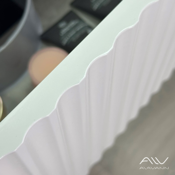 Тумба с раковиной Wave 60 белая - изображение 5