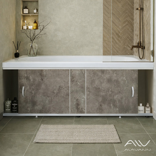 Экран под ванну Elegant 170 бетон - изображение 2