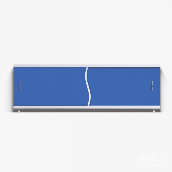 Экран под ванну Премьер 170 синий - изображение 1