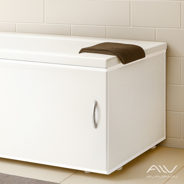 Экран под ванну торцевой Elit 75 белый - изображение 1