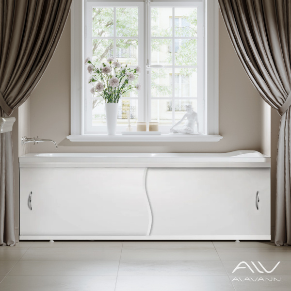 Экран под ванну Elit Plus 170 белый - изображение 2