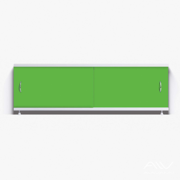 Экран под ванну Классик 150 салатовый - изображение 1