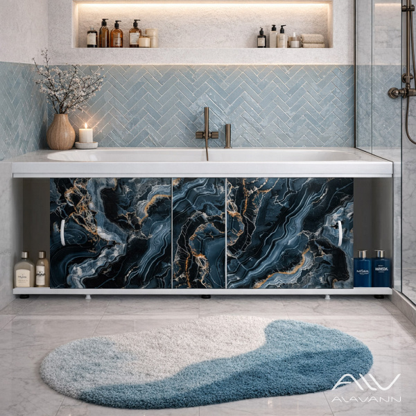 Экран под ванну Elegant 150 буря - изображение 2