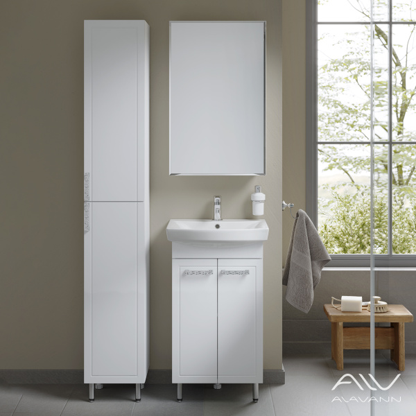 Шкаф-пенал Vittoria 30 белый - изображение 1