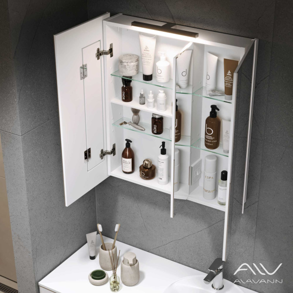 Зеркальный шкаф-трюмо Cosmetic 75 с приближением - изображение 2