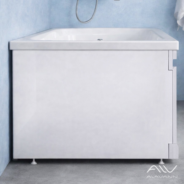 Экран под ванну МДФ Soft 70 см торцевой левый, белый - изображение 1