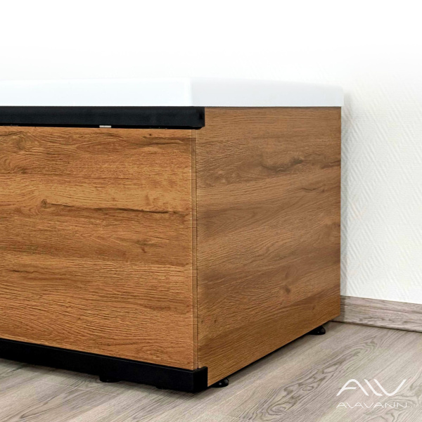 Экран под ванну Alt торцевой 75 см дуб - изображение 4