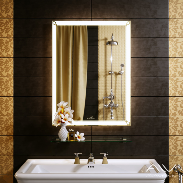 Зеркало Retro 60 с подсветкой - изображение 1