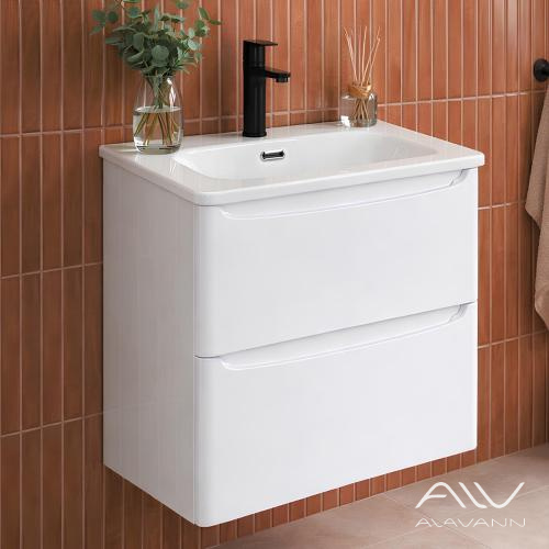 Тумба с раковиной Радо 60 белый