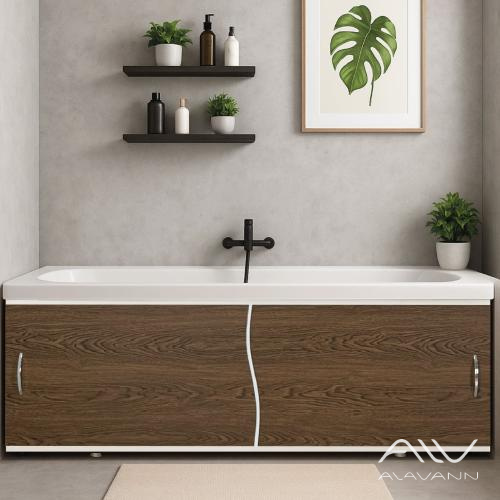 Экран под ванну Elit 170 дуб темный