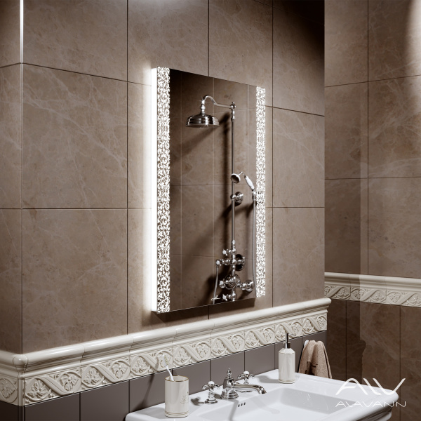 Зеркало Delveto 60 с подсветкой - изображение 2