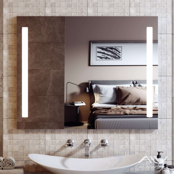 Зеркало Neve Duo 100 с подсветкой - изображение 1