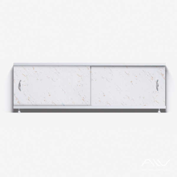 Экран под ванну Классик 150 бежевые облака - изображение 1