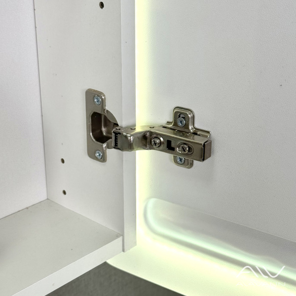 Зеркальный шкаф Rita 60 белый, свет холодный - изображение 3