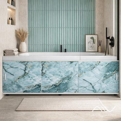 Экран под ванну Elegant 150 мрамор санторини