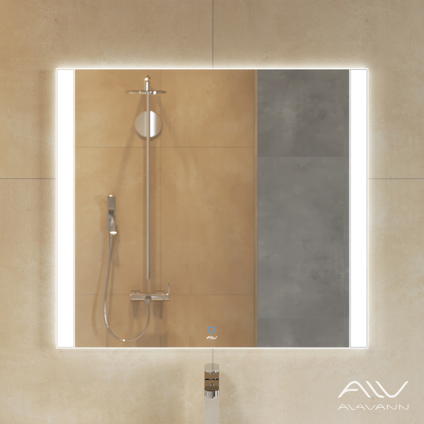 Зеркало Tess 90 с подсветкой - изображение 1