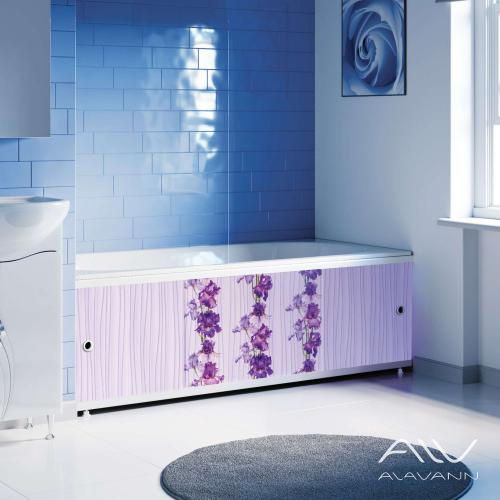 Экран под ванну Оптима Decor 170 ирис
