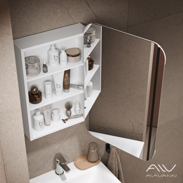 Комплект мебели Cosmetic 60 белый - изображение 7