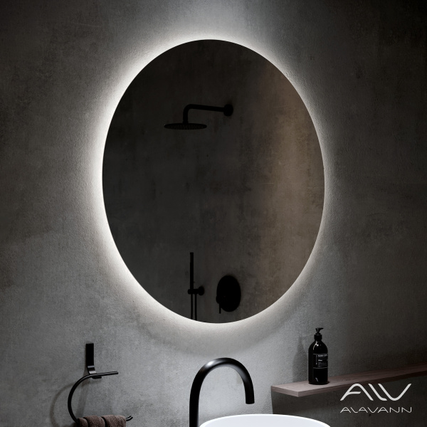 Зеркало Rondo 60 с подсветкой - изображение 2