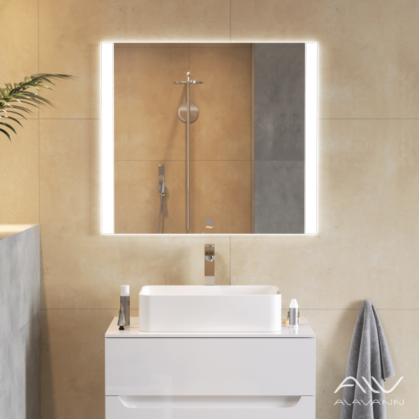 Зеркало Tess 90 с подсветкой - изображение 3