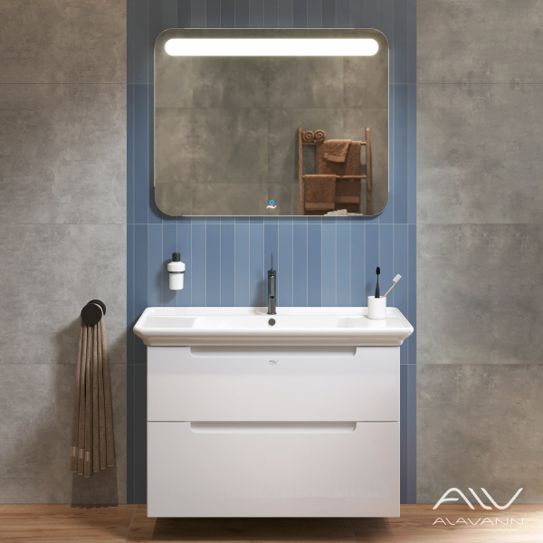 Зеркало Largo 90 с подсветкой - изображение 3