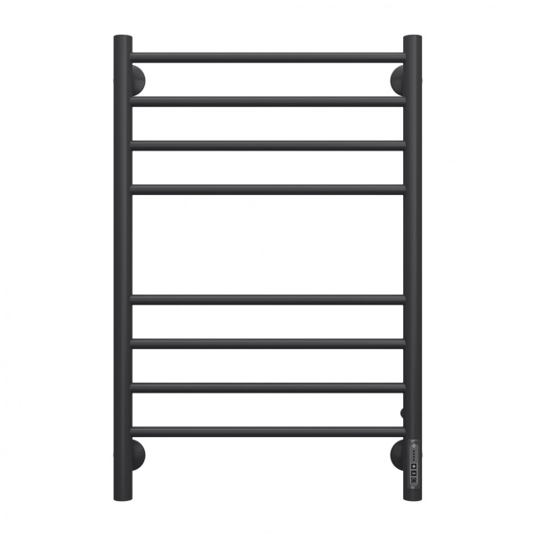 Полотенцесушитель электрический Terminus Аврора П8 500x800 матовый чёрный - изображение 2