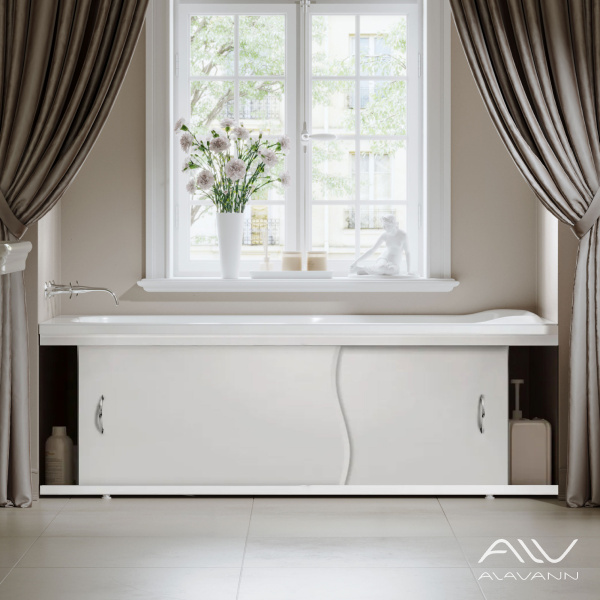 Экран под ванну Elit Plus 170 белый - изображение 3