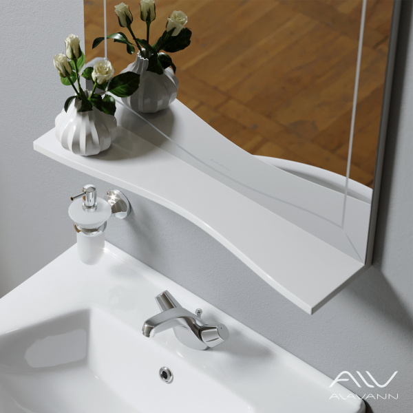 Зеркало с подсветкой и полкой Monaco 60-01 - изображение 3