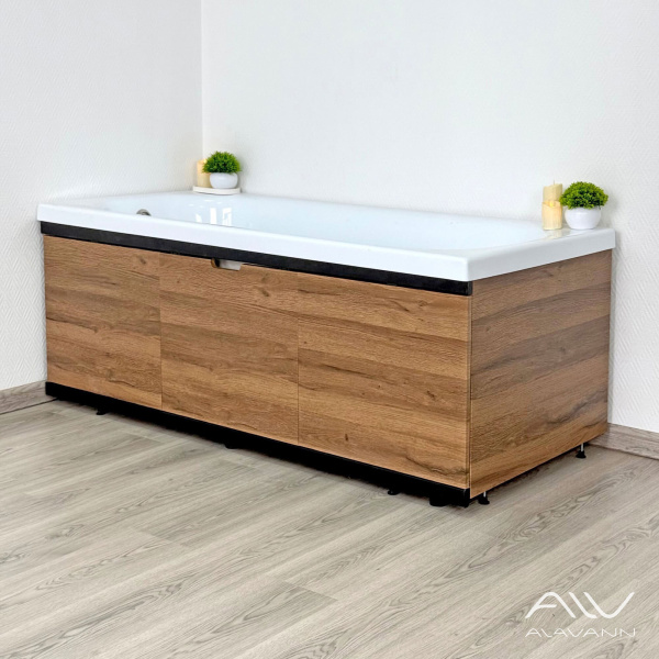 Экран под ванну МДФ Rita Black 150 дуб - изображение 5