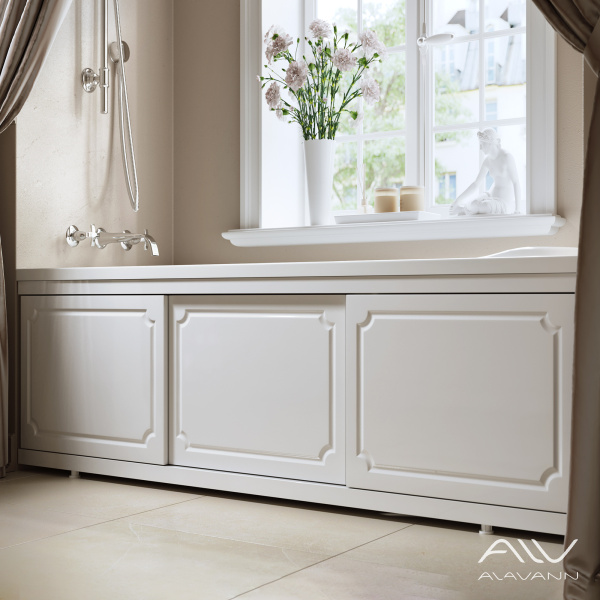 Экран под ванну Ametist 150 см МДФ белый - изображение 2