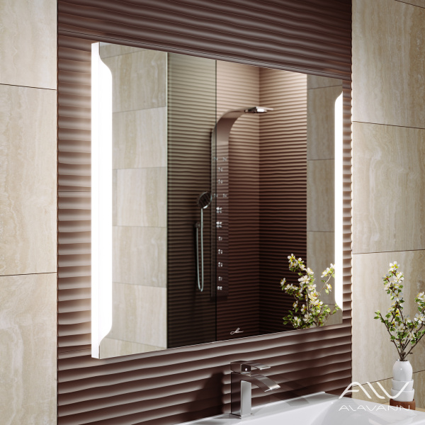 Зеркало Teneri 90 с подсветкой - изображение 2