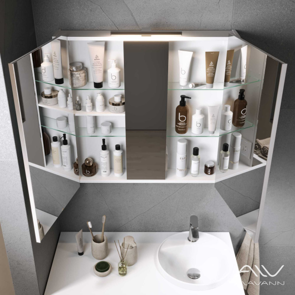 Комплект мебели Cosmetic 100 белый - изображение 7