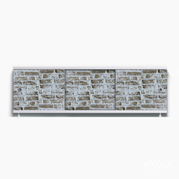 Экран под ванну Оптима Decor 170 шиповник - изображение 1