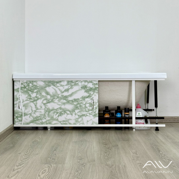 Экран под ванну Elit 170 зеленый мрамор - изображение 2